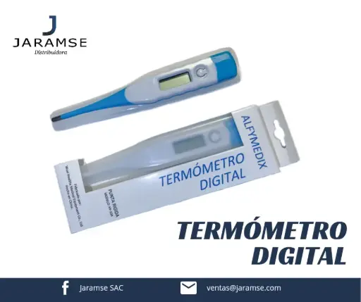 [ALFYMEDIX TERMOMETRO] ALFYMEDIX TERMOMETRO - Termometro digital ALFYMEDIX - PUNTA RIGIDA - modelo HY-10A