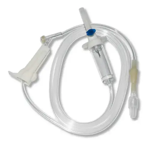 [ALKHOFAR] ALKHOFAR - Equipo esteril de venoclisis - DISPOSABLE STERILE INFUSION SET - MODELO: SIN AGUJA - STANDAR 20 GOTAS / ML